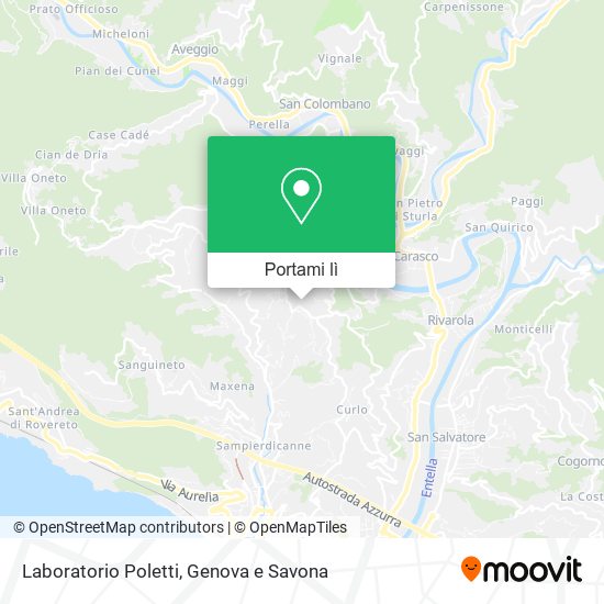 Mappa Laboratorio Poletti