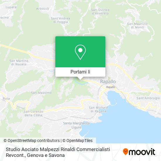 Mappa Studio Aociato Malpezzi Rinaldi Commercialisti Revcont.