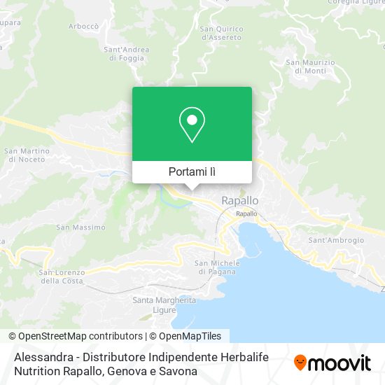 Mappa Alessandra - Distributore Indipendente Herbalife Nutrition Rapallo