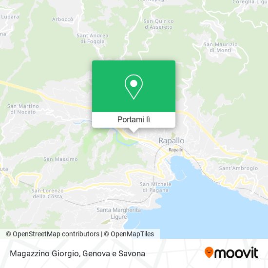 Mappa Magazzino Giorgio