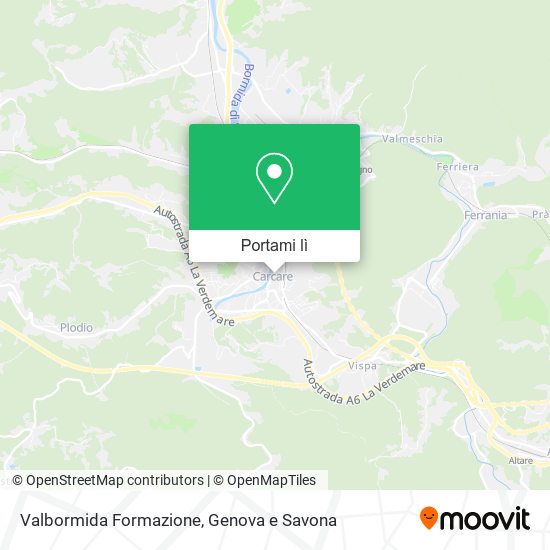 Mappa Valbormida Formazione