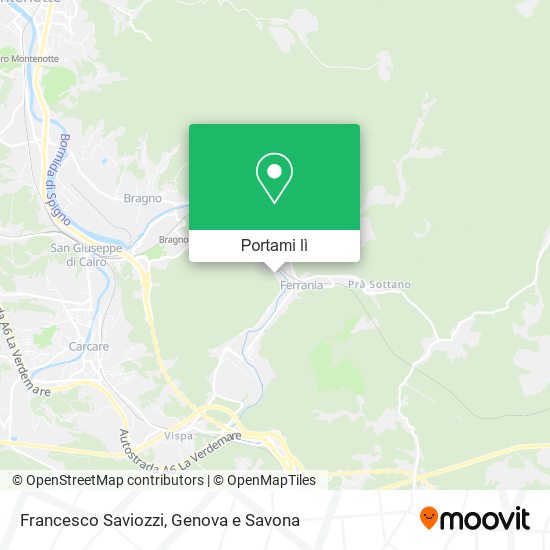 Mappa Francesco Saviozzi