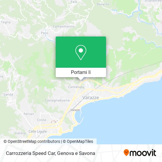 Mappa Carrozzeria Speed Car