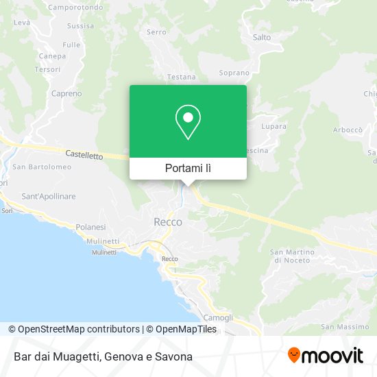 Mappa Bar dai Muagetti