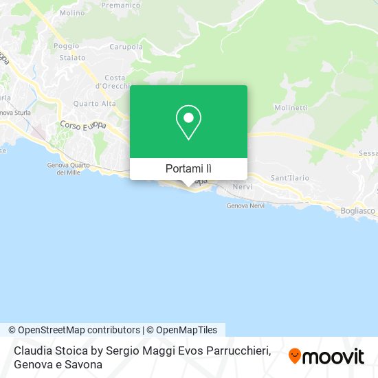 Mappa Claudia Stoica by Sergio Maggi Evos Parrucchieri