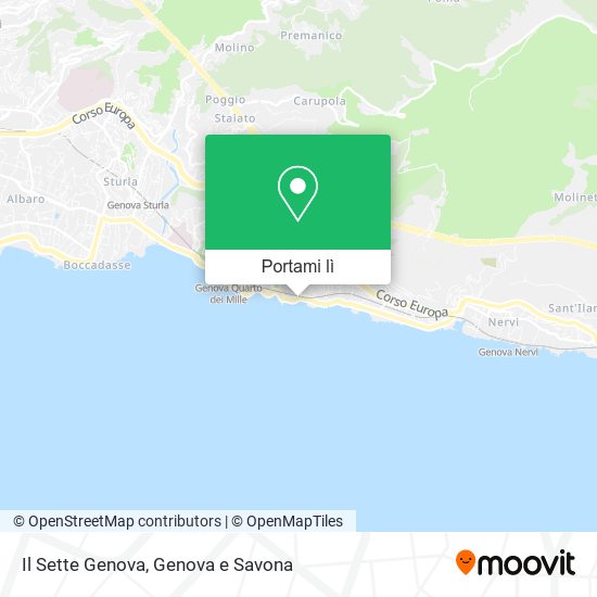 Mappa Il Sette Genova