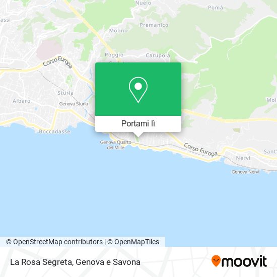 Mappa La Rosa Segreta