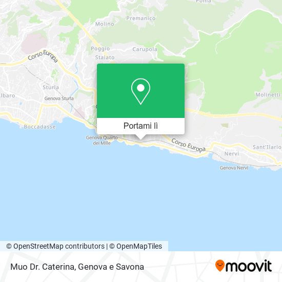 Mappa Muo Dr. Caterina