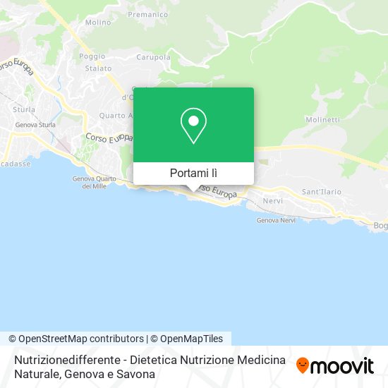 Mappa Nutrizionedifferente - Dietetica Nutrizione Medicina Naturale