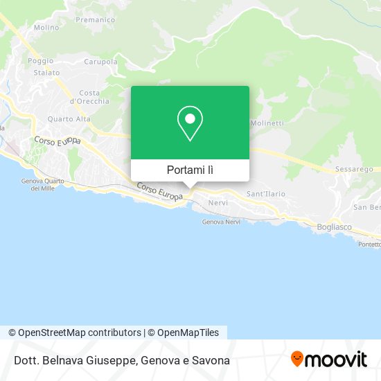 Mappa Dott. Belnava Giuseppe