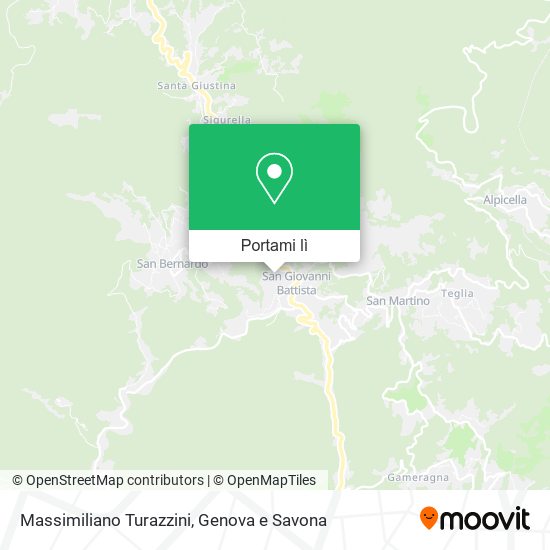 Mappa Massimiliano Turazzini