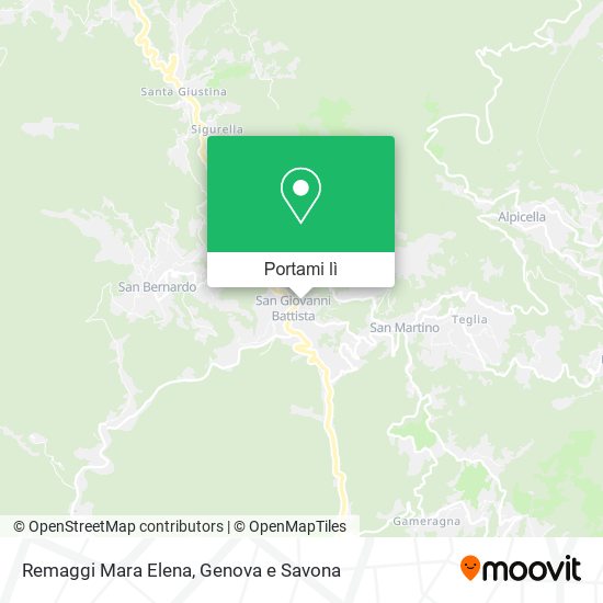 Mappa Remaggi Mara Elena