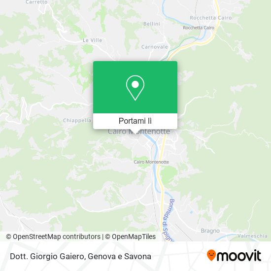 Mappa Dott. Giorgio Gaiero