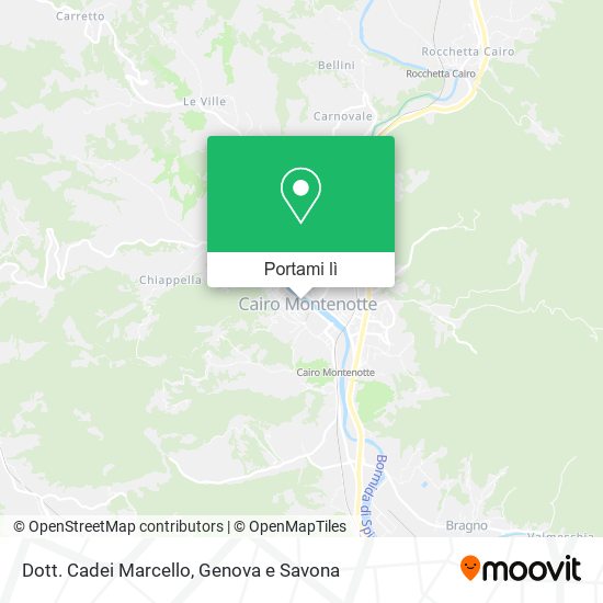 Mappa Dott. Cadei Marcello