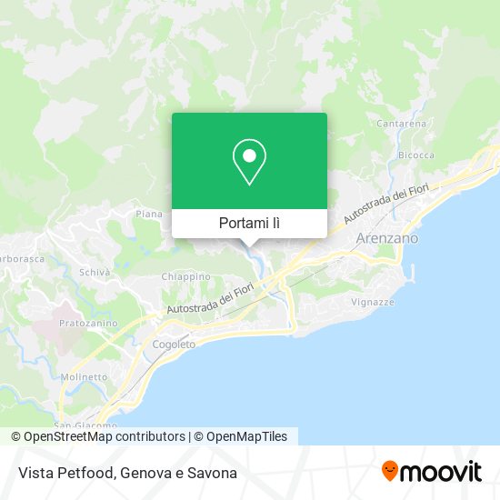 Mappa Vista Petfood