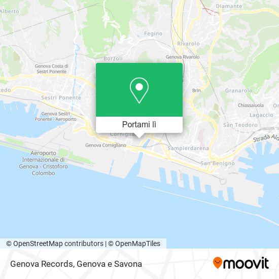 Mappa Genova Records