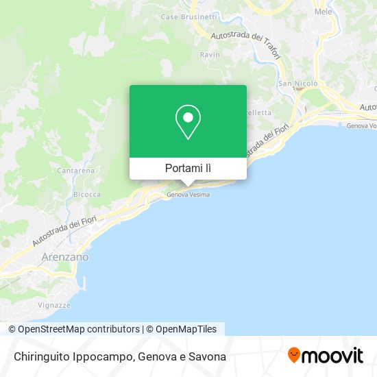 Mappa Chiringuito Ippocampo
