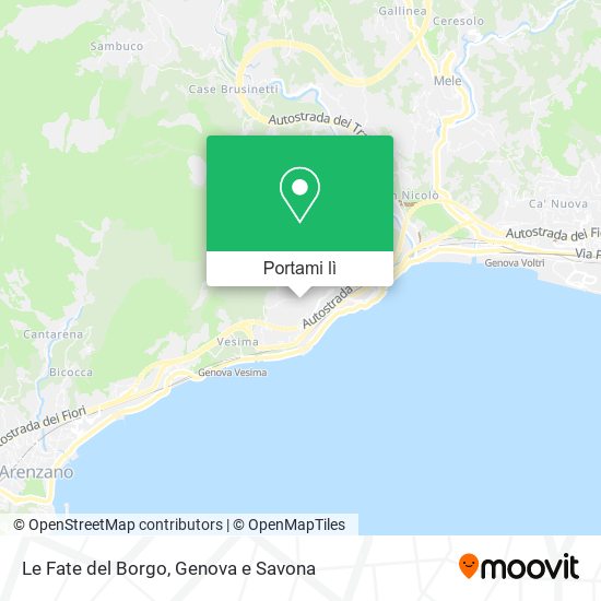 Mappa Le Fate del Borgo