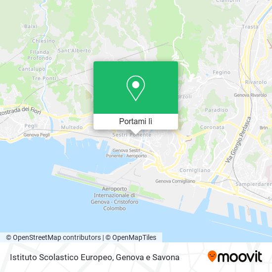 Mappa Istituto Scolastico Europeo