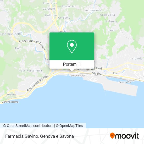 Mappa Farmacia Gavino