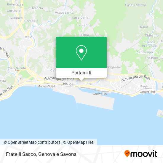 Mappa Fratelli Sacco