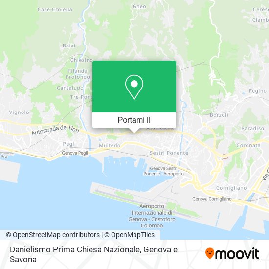 Mappa Danielismo Prima Chiesa Nazionale