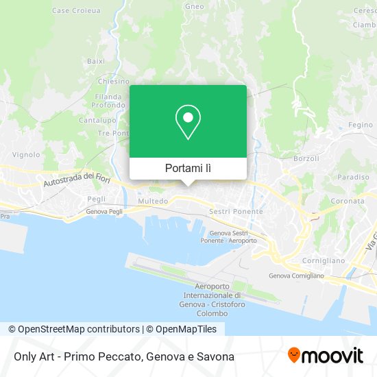 Mappa Only Art - Primo Peccato