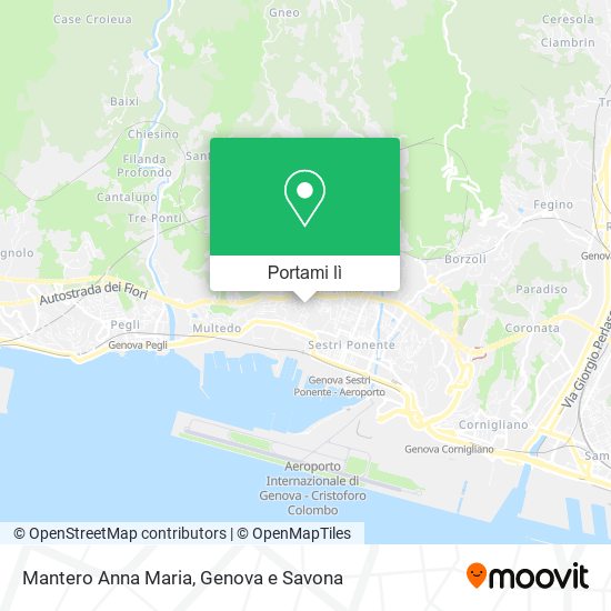 Mappa Mantero Anna Maria