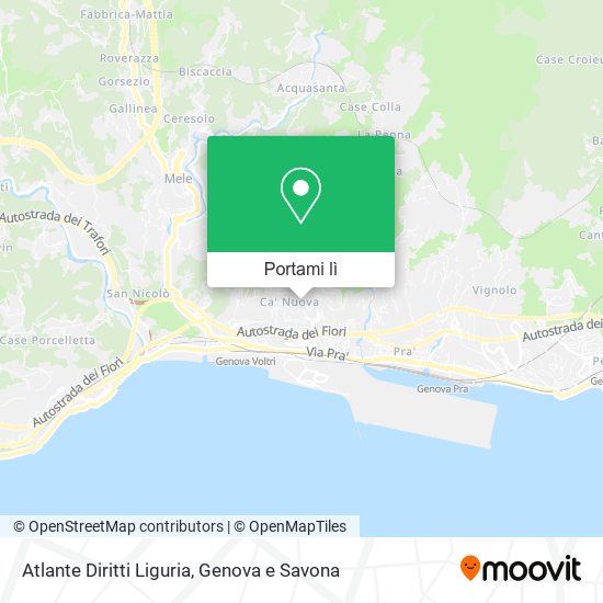 Mappa Atlante Diritti Liguria