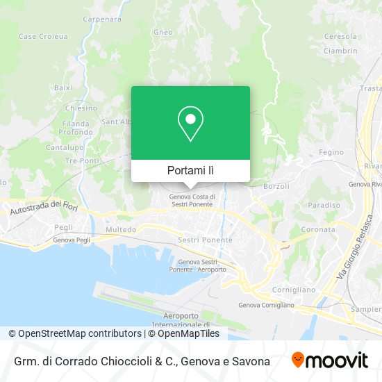 Mappa Grm. di Corrado Chioccioli & C.