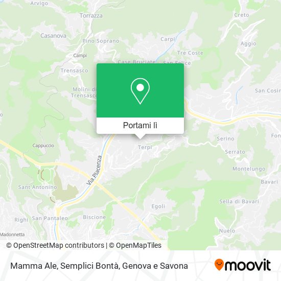 Mappa Mamma Ale, Semplici Bontà