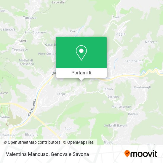 Mappa Valentina Mancuso
