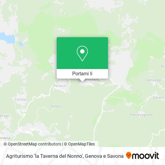 Mappa Agriturismo 'la Taverna del Nonno'