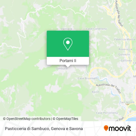 Mappa Pasticceria di Sambuco