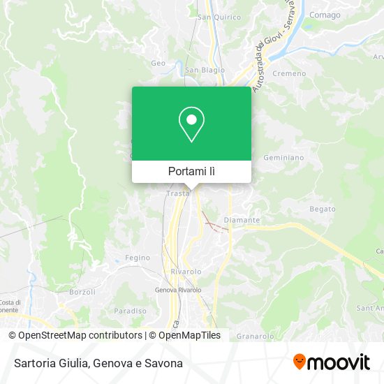 Mappa Sartoria Giulia