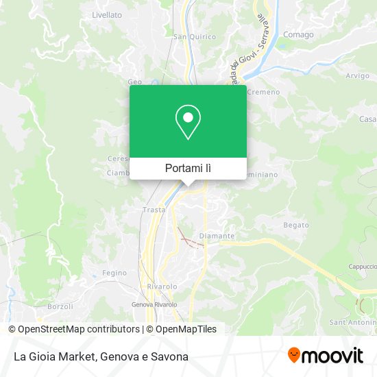 Mappa La Gioia Market