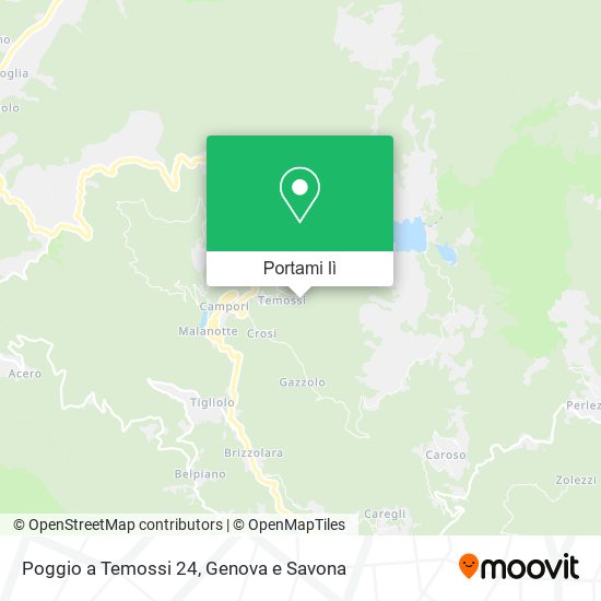 Mappa Poggio a Temossi 24