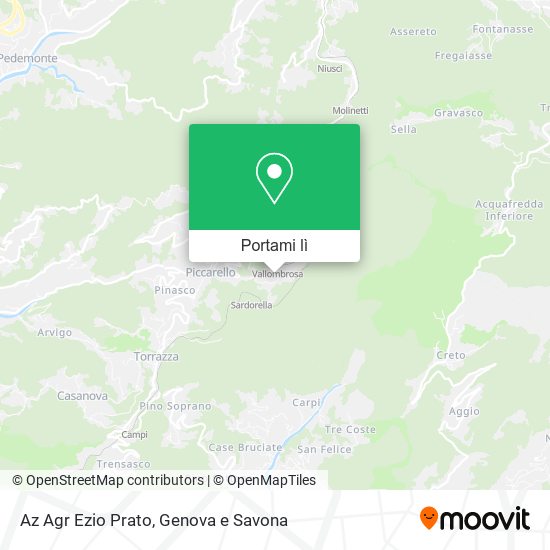 Mappa Az Agr Ezio Prato