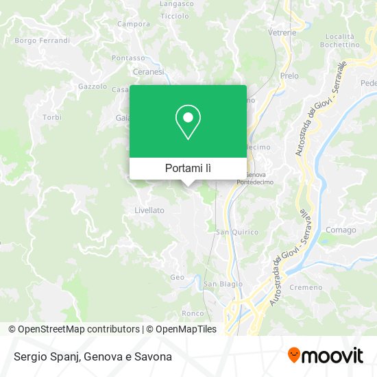 Mappa Sergio Spanj