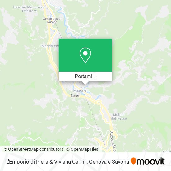 Mappa L'Emporio di Piera & Viviana Carlini