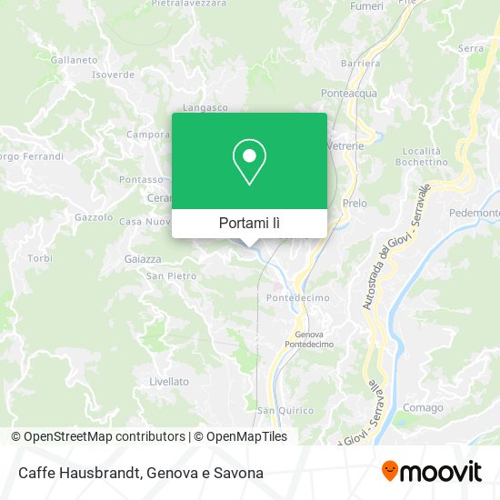 Mappa Caffe Hausbrandt