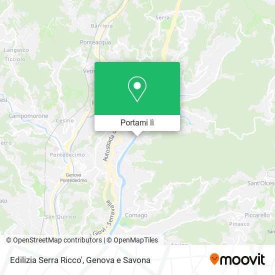 Mappa Edilizia Serra Ricco'