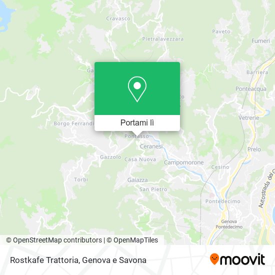Mappa Rostkafe Trattoria