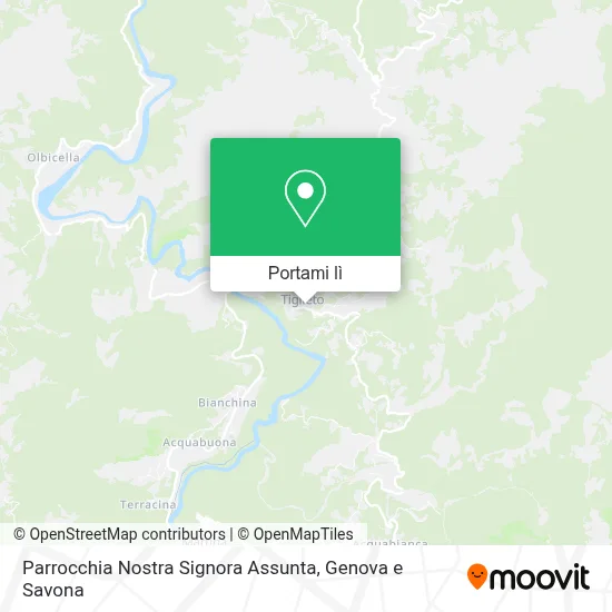 Mappa Parrocchia Nostra Signora Assunta