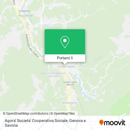 Mappa Agora' Societa' Cooperativa Sociale