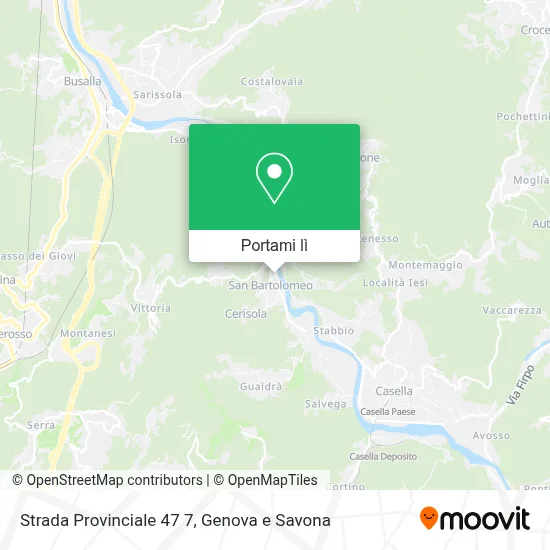 Mappa Strada Provinciale 47 7