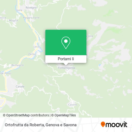 Mappa Ortofrutta da Roberta