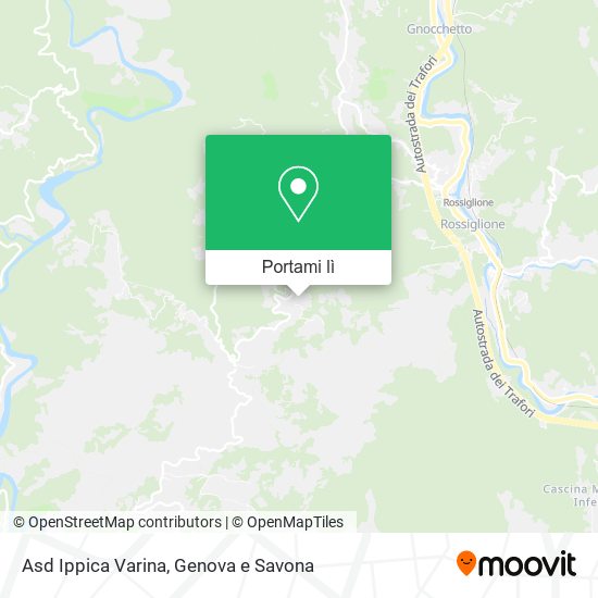 Mappa Asd Ippica Varina