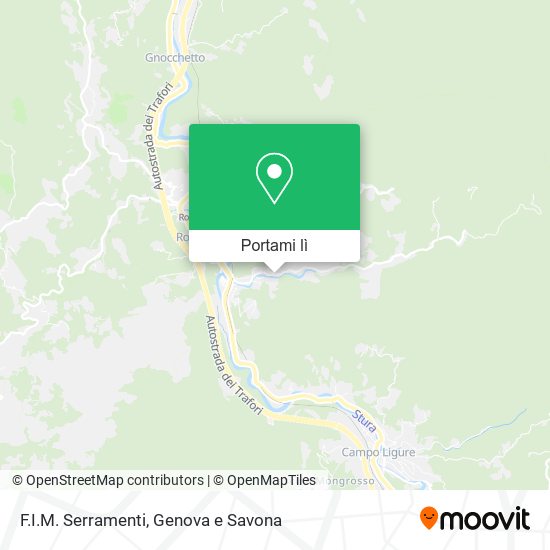 Mappa F.I.M. Serramenti