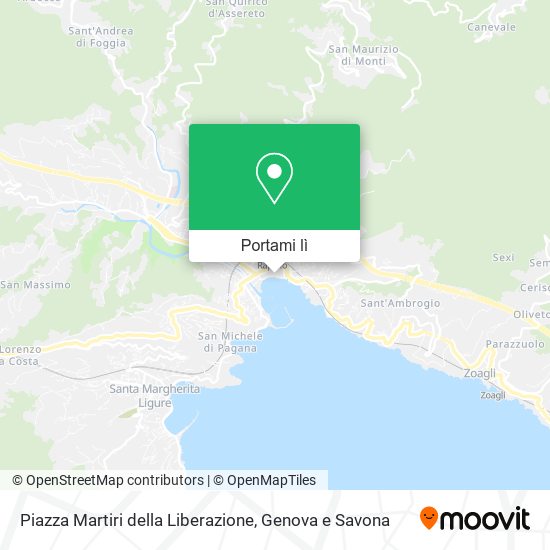 Mappa Piazza Martiri della Liberazione